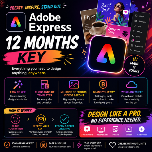 Adobe Express - 12 Months Key [GLOBAL]