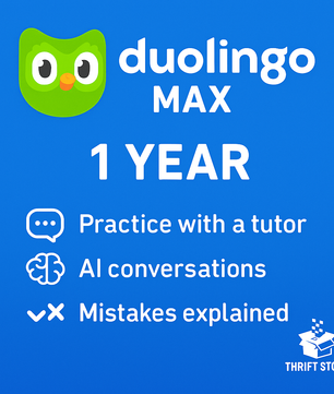 Duolingo Max - 1 Year Upgrade [GLOBAL]